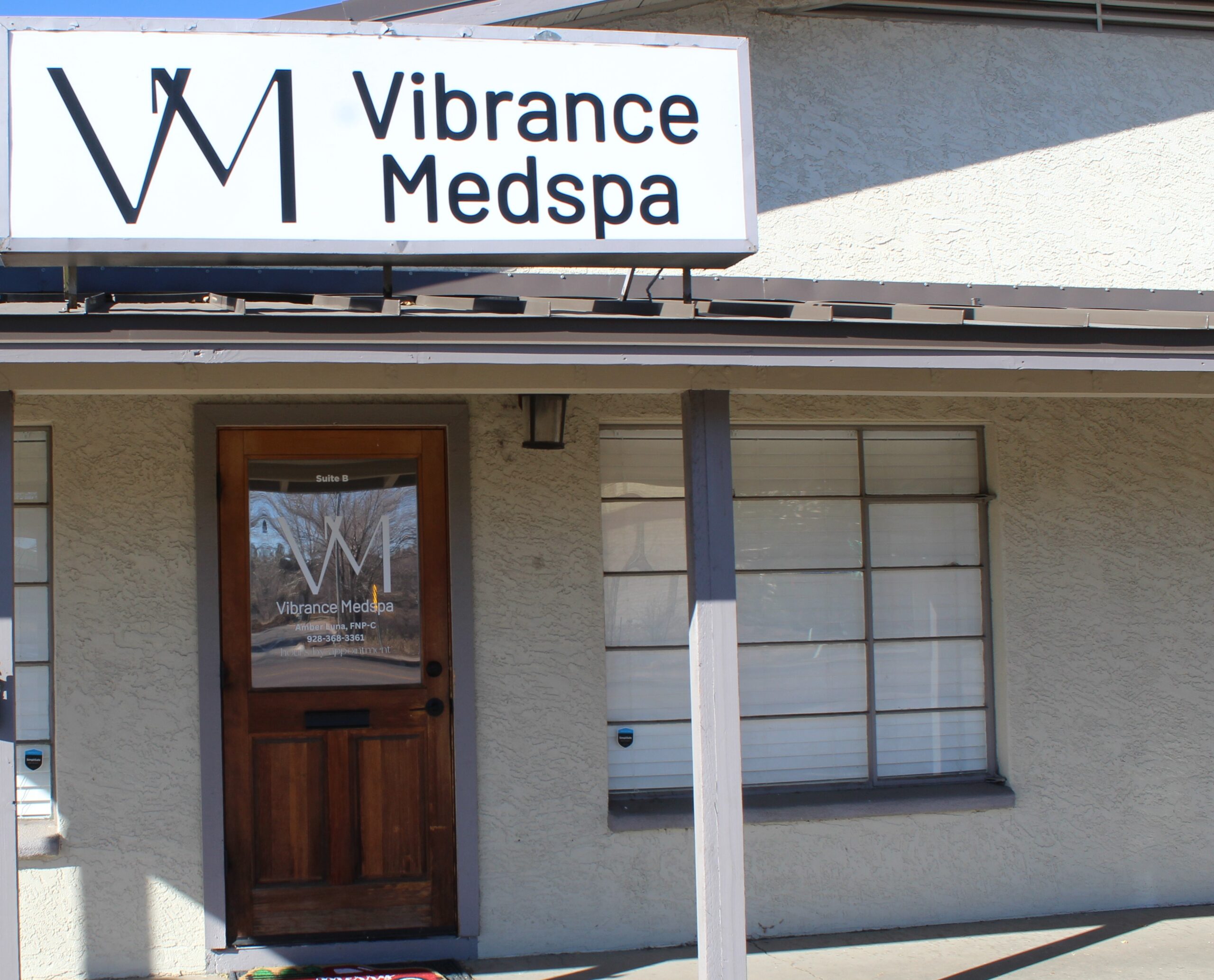 Vibrance Med Spa Front Door 